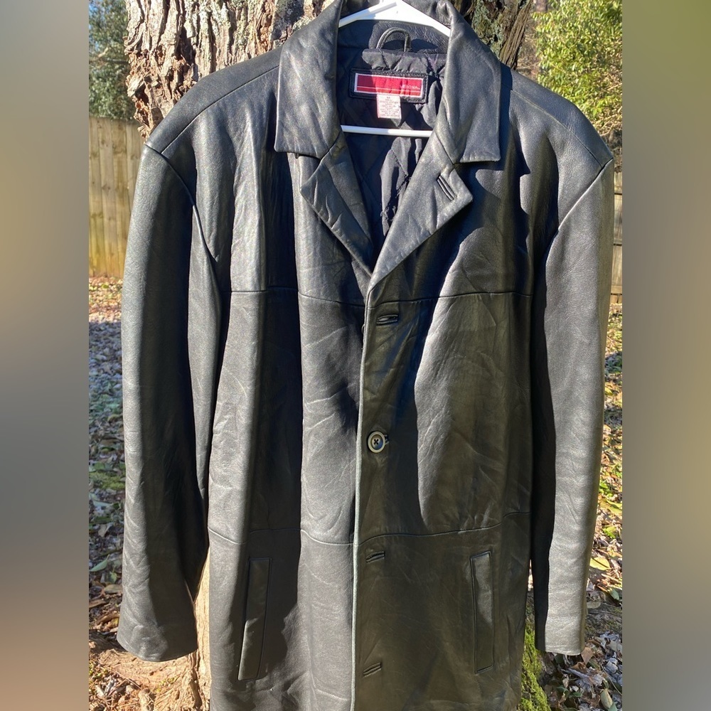Merona Leather Jacket - Picture 9 of 13